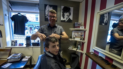 The Barber Shop in Penny Lane - Liverpool