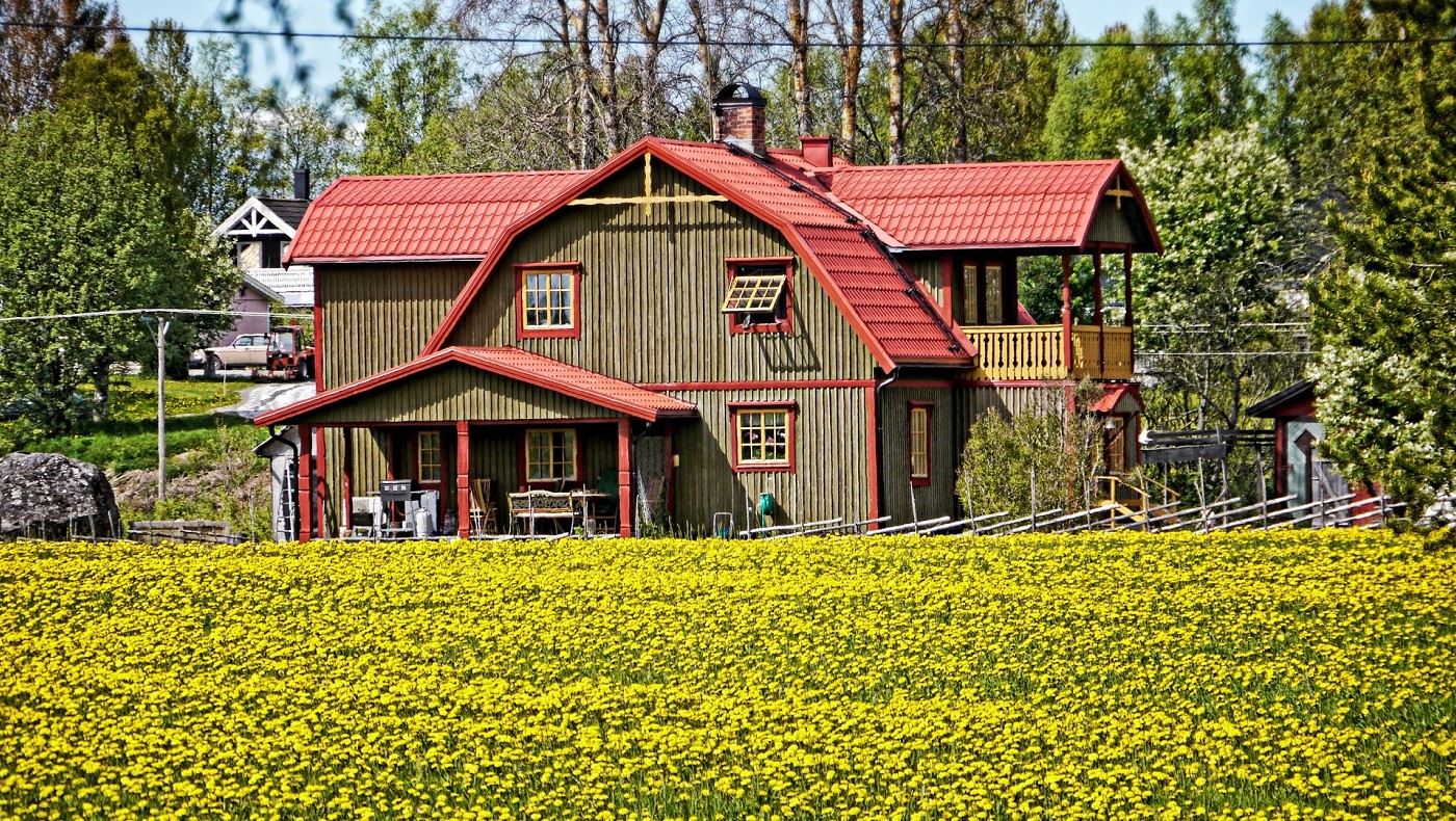 Una fattoria in Svezia