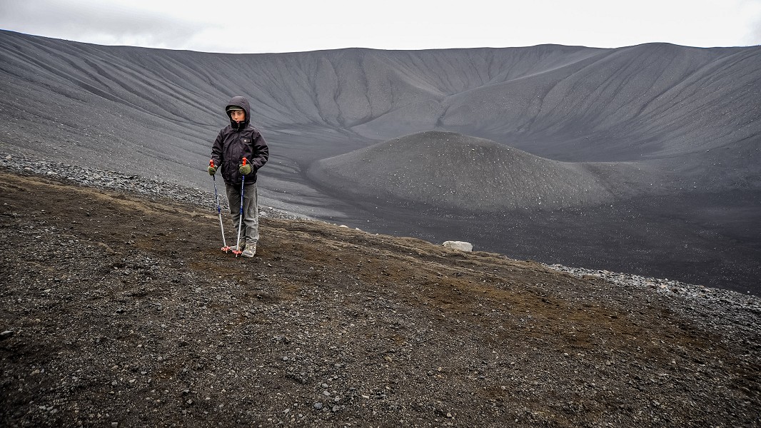 Hverfjall - il cratere vulcanico
