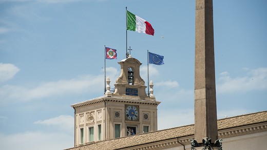 Roma - Palazzo del Quirinale, sede del Presidente della Repubblica