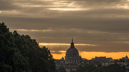 Roma - alba sul Tevere