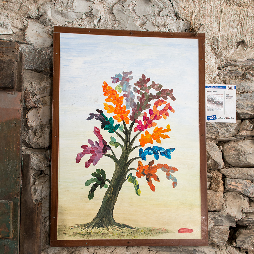 Valloria, il paese delle porte dipinte - L´albero Takionico - Michele Cordara 2006